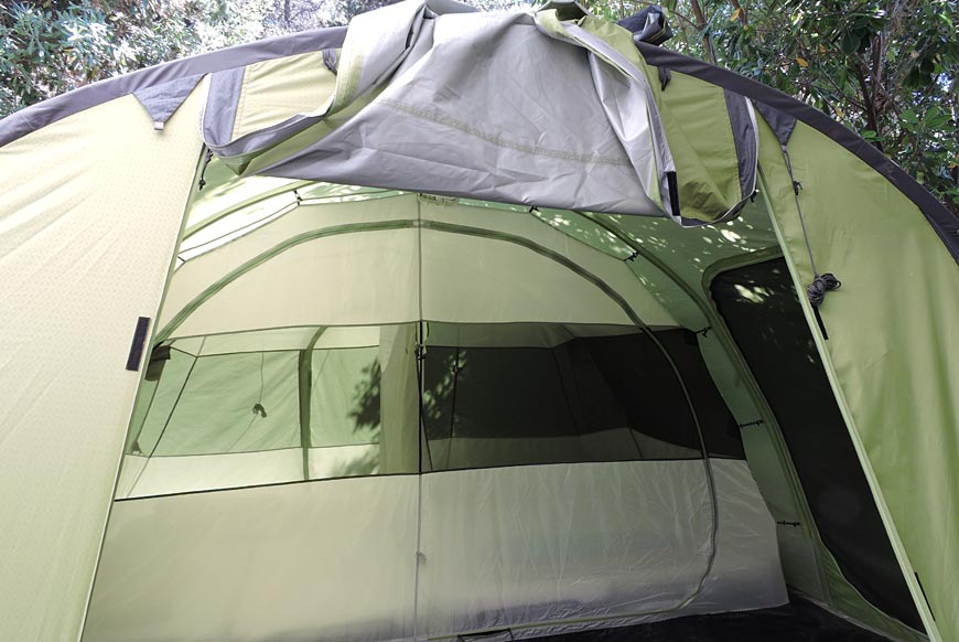 Una tenda in affitto